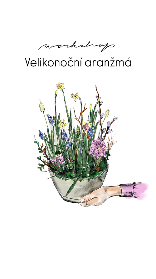Workshop 31. BŘEZNA - VELIKONOČNÍ ARANŽMÁ